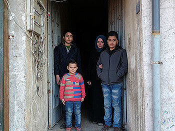 Eine syrische Familie