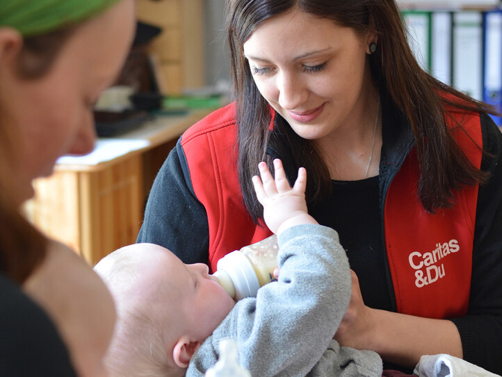 Spenden für die Caritas